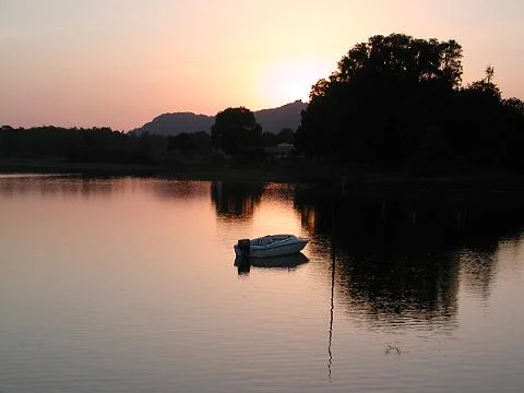 Pachmarhi Lake Boating Water and Lakeside Promenade in Madhya Pradesh